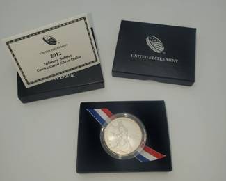 Lot 1169 2012 US Mint Infantry Soldier Half Dollar