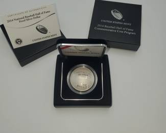 Lot 1135 Baseball Silver Coin