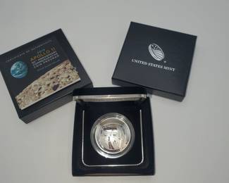 Lot 1100 Apollo 2019 Commerative Coin