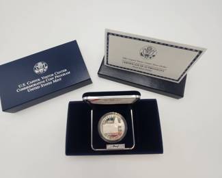 Lot 1196 2001 US Mint US Capitol Visitor Center Commerative Coin Program Proof Clad Half Dollar