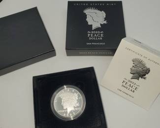 Lot 1040 Peace Dollar
