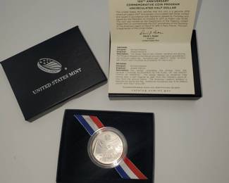 Lot 1095 US Mint American Legion 100th Anniversary Coin
