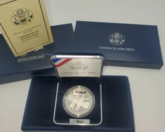 Lot 1159 2004 Lewis Clark Bicentenial Silver Dollar Coin