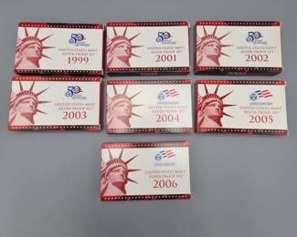 US Mint Silver Proof Sets 7