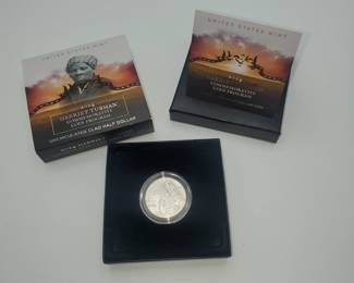 Lot 1147 2024 Harriet Tubman Commerative Coin Program Silver Dollar Proof