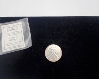 Lot 1202 2010 Walking Liberty Silver Dollar