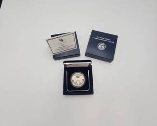 Lot 1172 2011 Medal of Honor Commerative Silver Dollar Coin
