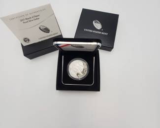 Lot 1187 2015 US Mint March of Dimes Silver Dollar