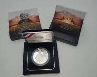 Lot 1145 2024 Harriet Tubman Commerative Coin Program Silver Dollar Proof