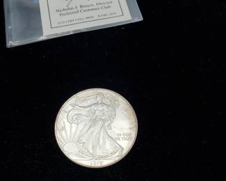 Lot 1208 2010 Walking Liberty Silver Dollar