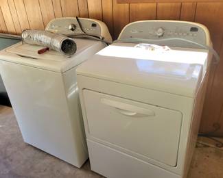 Washer and dryer