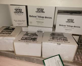 Dept. 56 houses