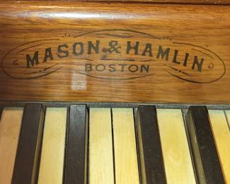 Mason and Hamlin pump organ