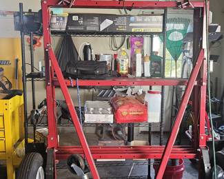 Brand new never used folding trailer.  All set up and ready to use