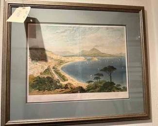 26.5" by 22" The Bay of Naples