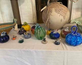 Collection of Pumpkins by Joe Hobbs , Scott Novota and other artists