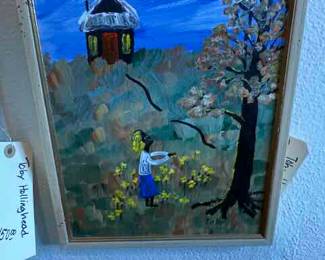 Outsider Artist Toby Hollinghead from Opp Alabama 10" by 13"