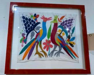 Embroidery form  Belize  22" by 19.5"