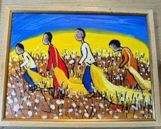 Outsider Artist Toby Hollinghead from Opp Alabama 13" by 10"