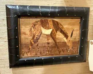 African Marquetry 15" by 11"