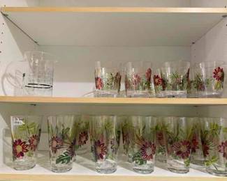 Acrylic Glassware, new with tags
