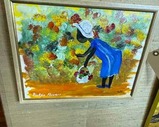 Outsider Artist Toby Hollinghead from Opp Alabama 10" by 13"