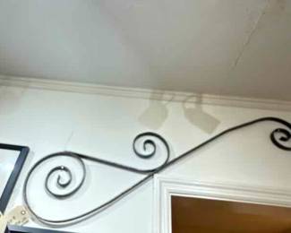 Wrought Iron Architectural  Fragment