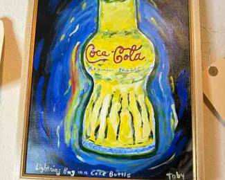 Outsider Artist Toby Hollinghead from Opp Alabama 10" by 13"