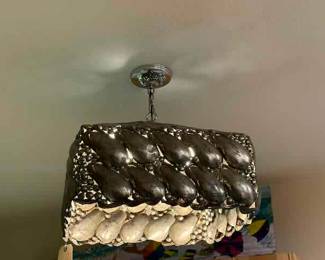 Custom metal light fixture