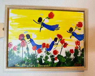 Outsider Artist Toby Hollinghead from Opp Alabama 10" by 13"
