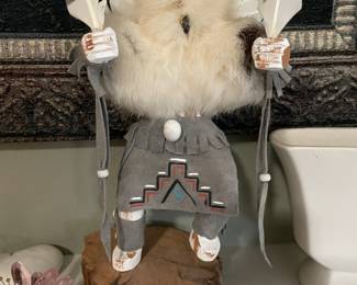 Kachina Doll - Owl. Signed  $60
