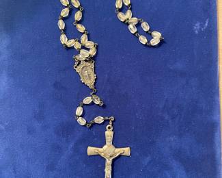 Sterling Rosary $60
