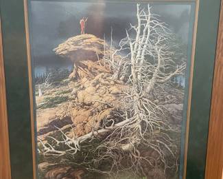 Beverly (Bev) Doolittle “Prayer for the Wild Things” 32”x32.5” beautifully, professionally framed. Rare and sought after. $1,000