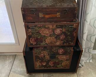 Decorative trunks $30 each