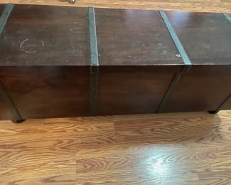 Custom made, vintage storage trunk. $150