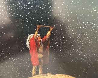 Beverly (Bev) Doolittle “Prayer for the Wild Things” 32”x32.5” beautifully, professionally framed. Rare and sought after. $1,000