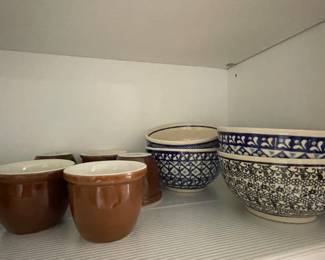 Polish pottery - priced as marked on sale day