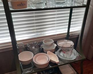 Pyrex and corningware
