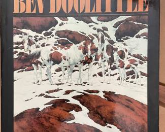 Bev Doolittle print book. $100