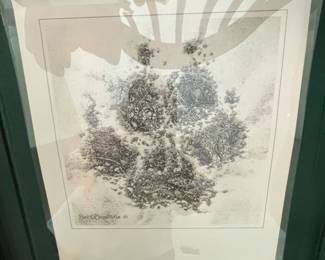 Bev Doolittle sacred Circle book and I unframed print $350.00