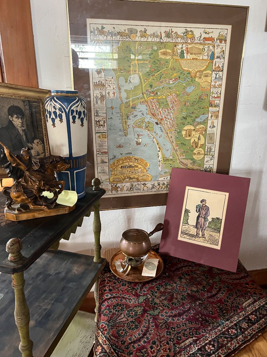 1928 San Diego Marston Company  Map,