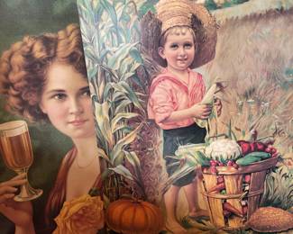 Vintage advertising  posters