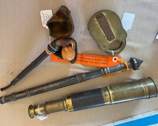 Meershaum Pipe..Nautical Spy Glass