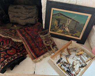 Oriental Rugs collection....collection of wine objects