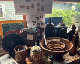 Collection of Bennington Pottery