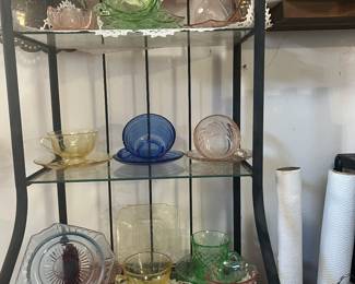 Collection of Depression Glass