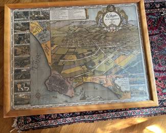 Los Angeles as it appeared in 1871/ showing original Spanish Ranchos abutting on the sea