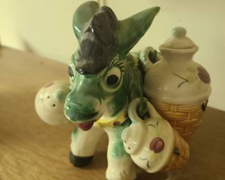 Ceramic donkey