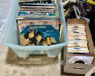 Vintage record albums