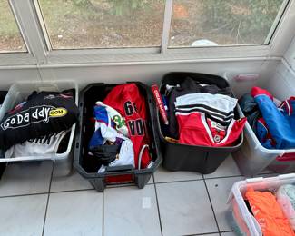 Sports jerseys and logo apparel